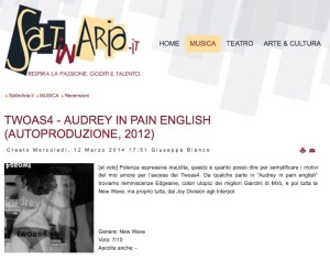 Saltinaria recensione audrey in pain english - twoas4 - screenshot
